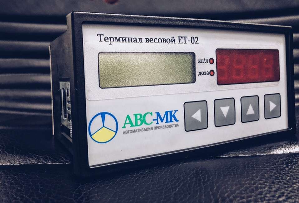 Новинка! Весовой терминала ЕТ-02 Combodos 