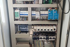 Замена силового оборудования и установка АСУ ТП на АБЗ "Teltomat" по заказу ООО "ПК Дортех"